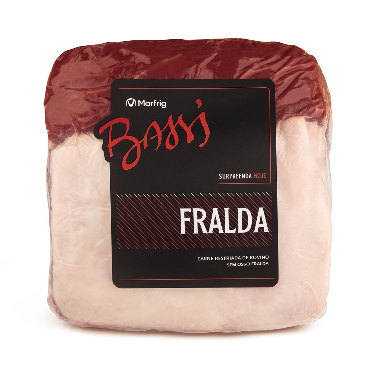 Fraldinha Extra Limpa Bovina BASSI 1,2kg