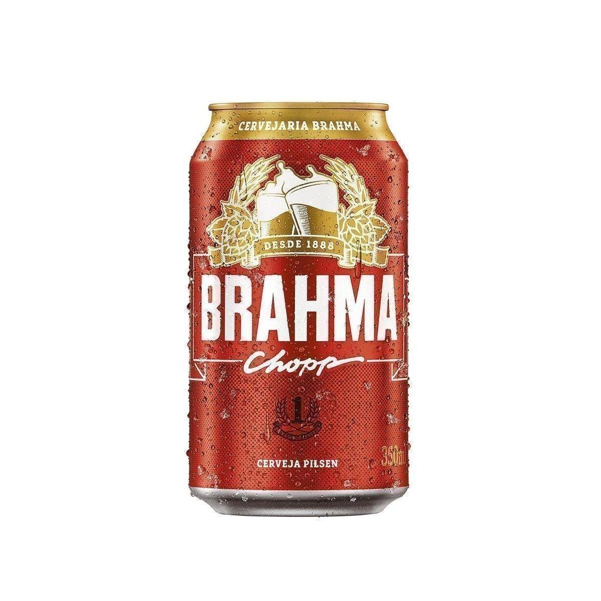 Cerveja Original Brahma Chopp Lata 350ml