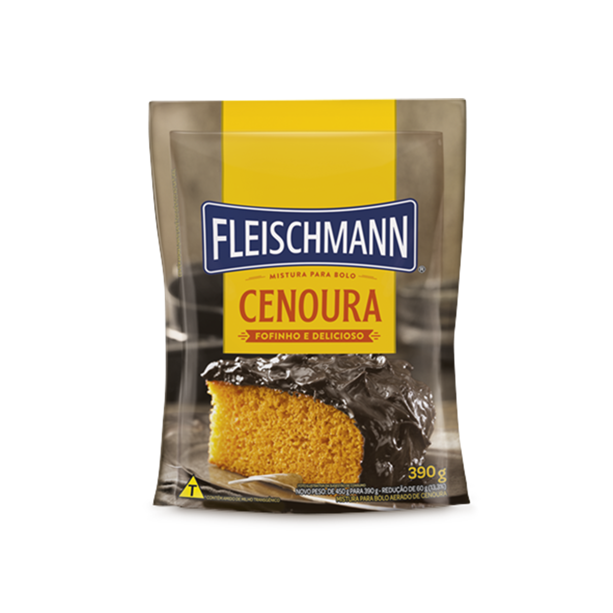 Mistura para Bolo de Cenoura Fleischmann 390g