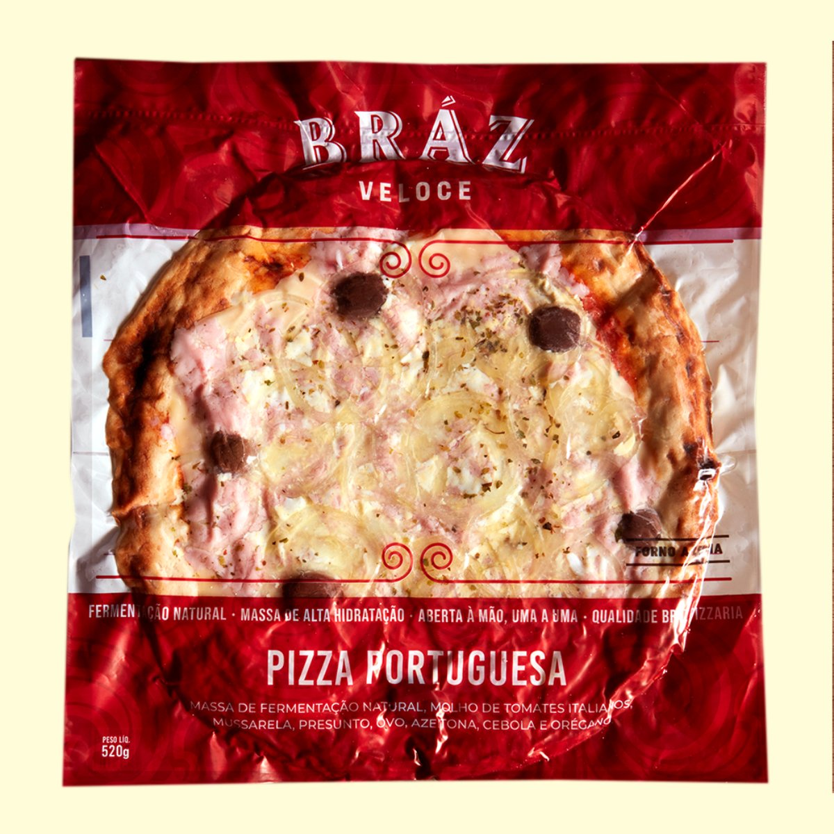 Pizza Bráz Veloce Sabor Castelões