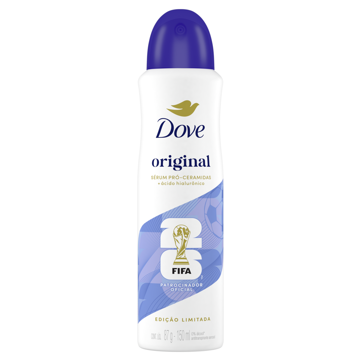 Desodorante Antitranspirante Aerosol Dove Original 150ml