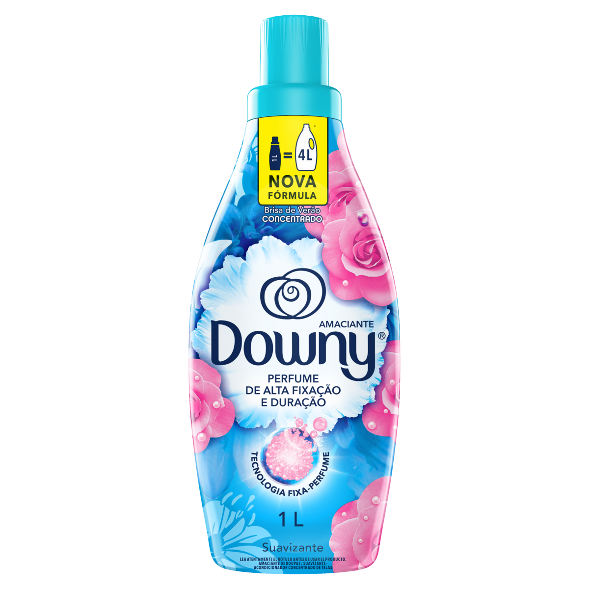 Amaciante de Roupa Concentrado Brisa de Verão Downy Frasco 1l