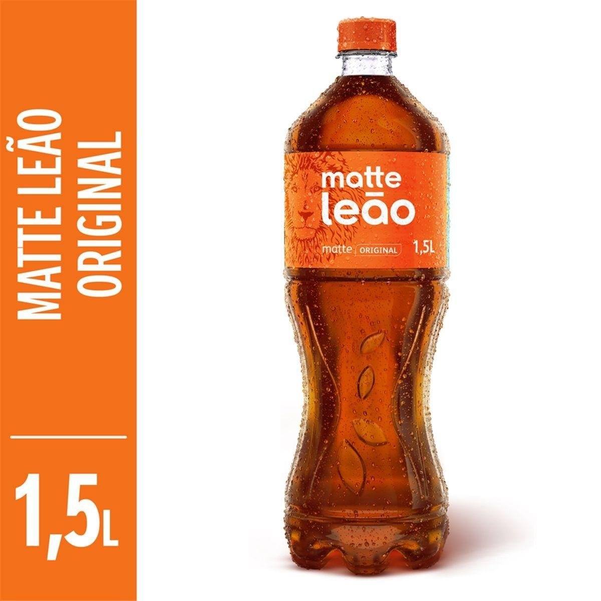 Chá Mate Natural Matte Leão Garrafa 1,5l