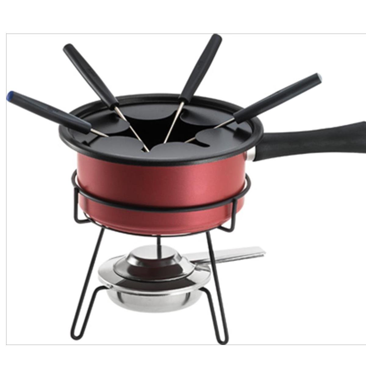 Aparelho de Fondue Aspen Vermelho Pão de Açúcar