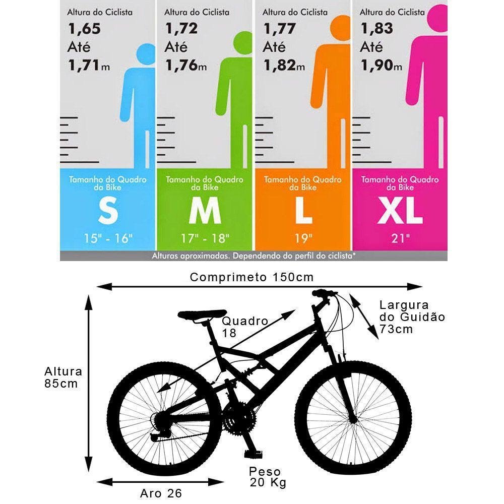 Quadro 18 bicicleta Clearance