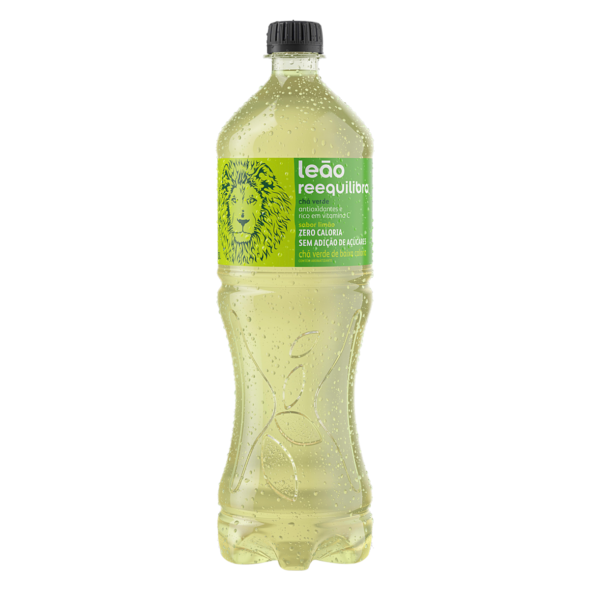 Chá Verde Limão Leão Reequilibra Garrafa 1,5l