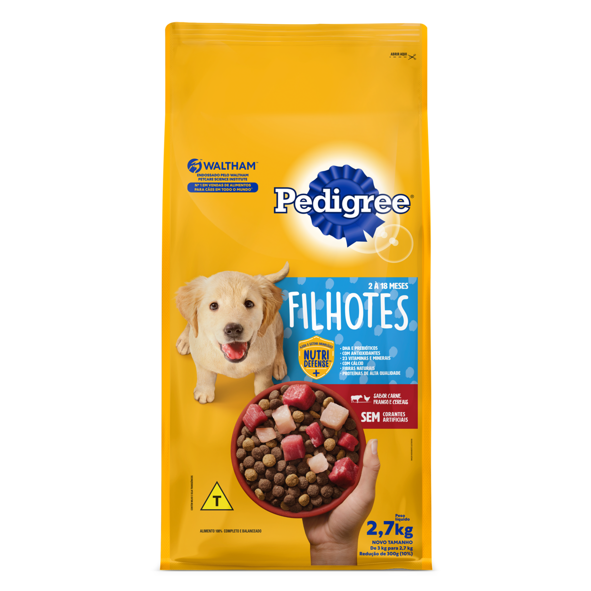 Ra o Pedigree Dry Junior 2 7kg P o De A car