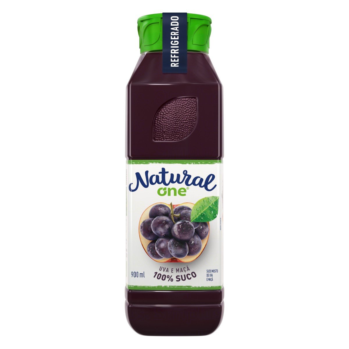 Suco Uva e Maçã Natural One Refrigerado Garrafa 900ml