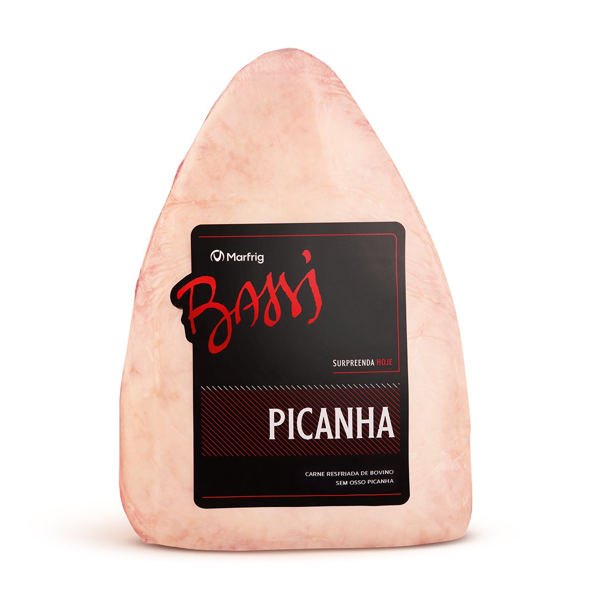 Picanha Bovina Extra Limpa Pedaço Bassi a Vácuo 1,4KG