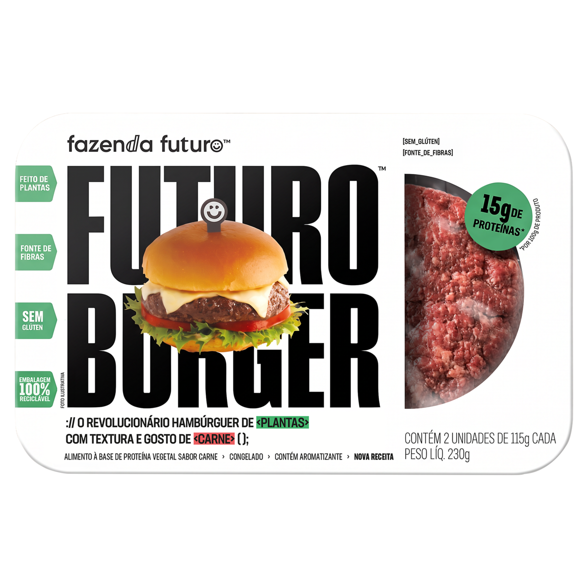 Futuro Burguer Fazenda Futuro 230g