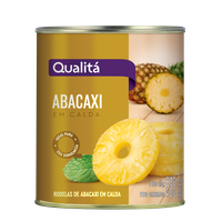 Abacaxi em Calda Rodelas Qualitá Lata 400g