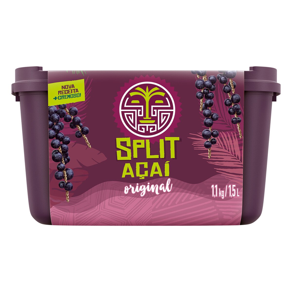 Sorbet Original Split Açaí Pote 1,5l