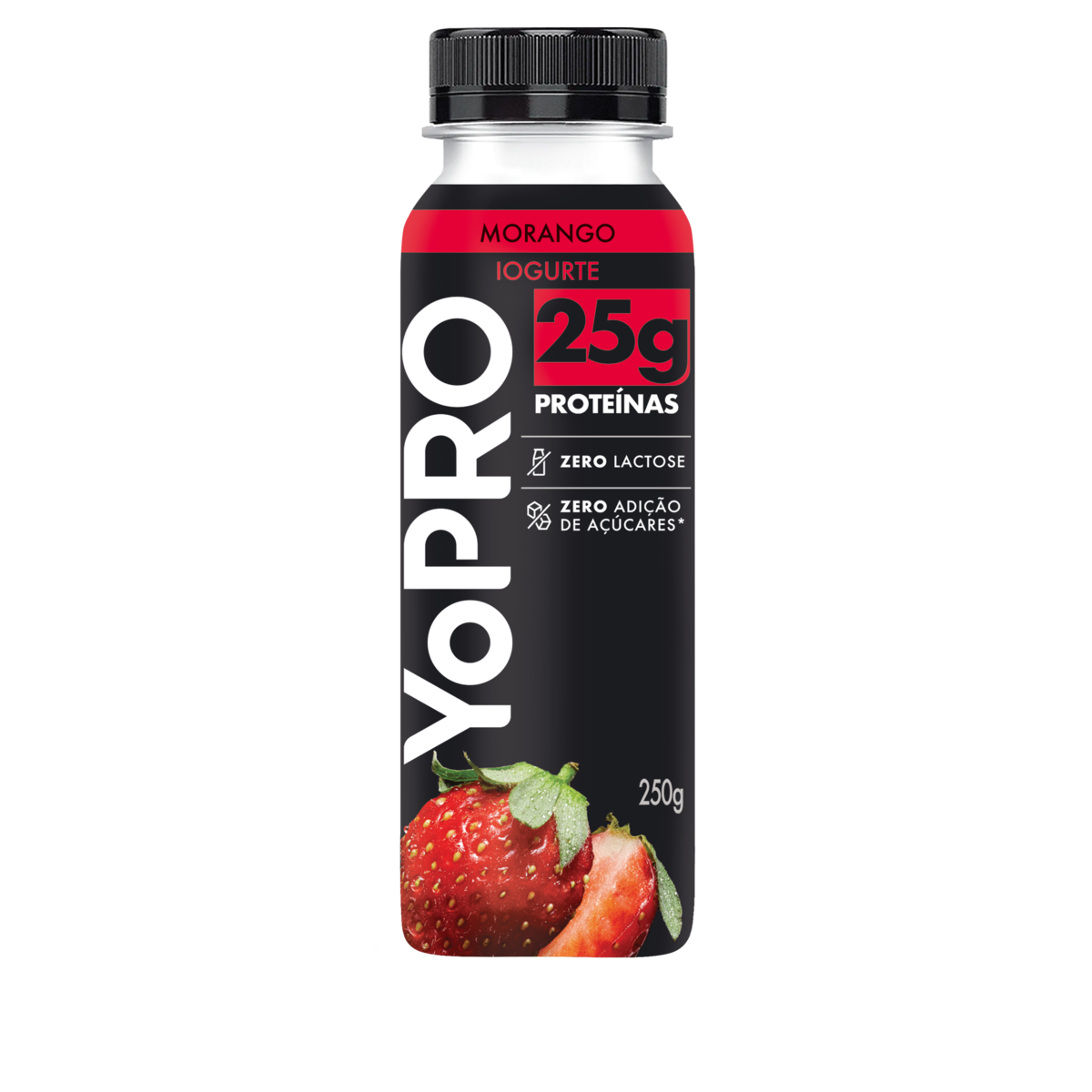 Iogurte Líquido YoPRO 25g de Proteínas Morango 250g