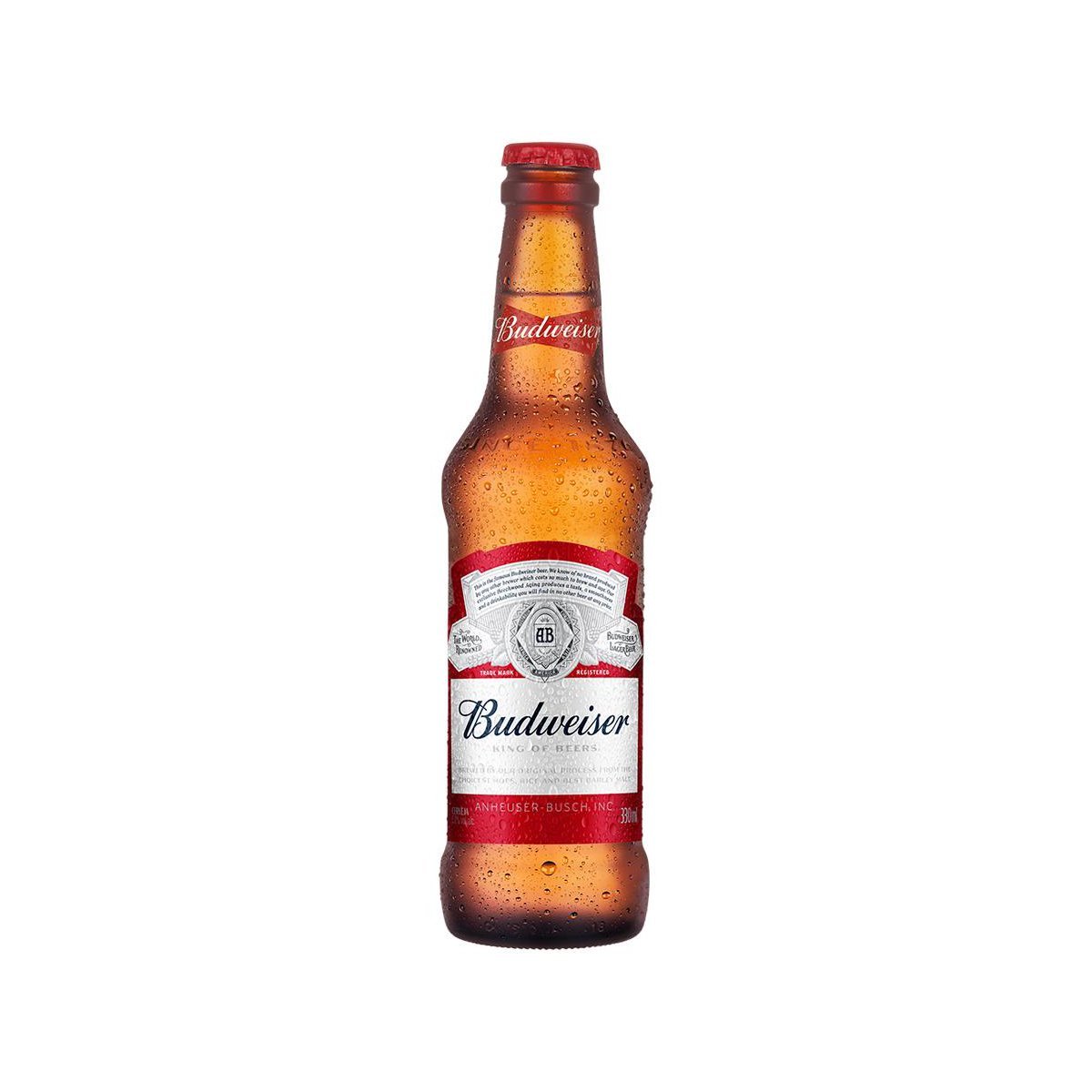 Cerveja Budweiser American Lager 330ml Long Neck