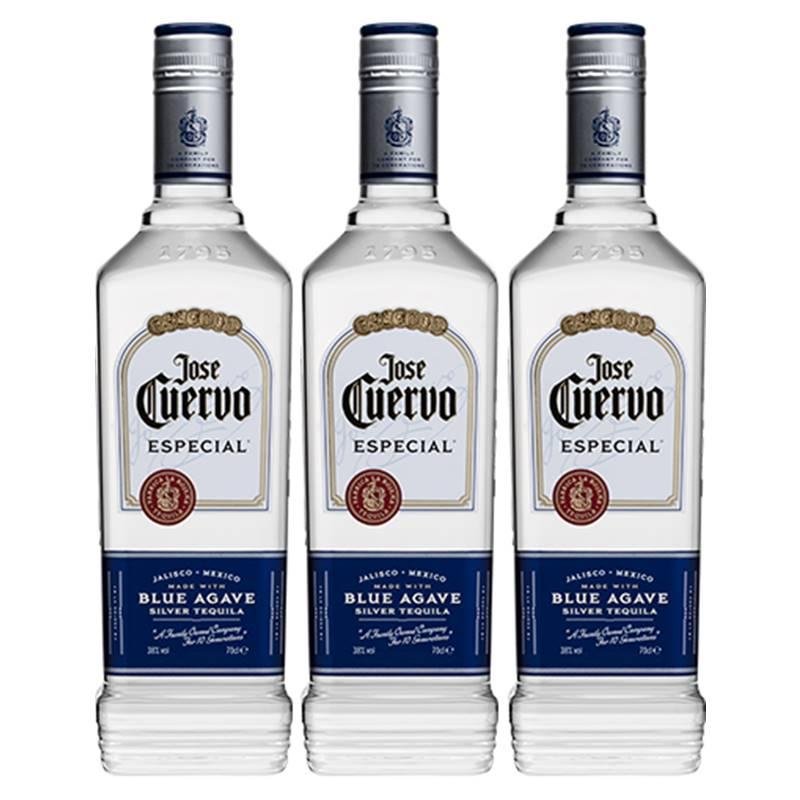 Tequila Jose Cuervo Prata Silver 750ml 03 Unidades Pão de Açúcar