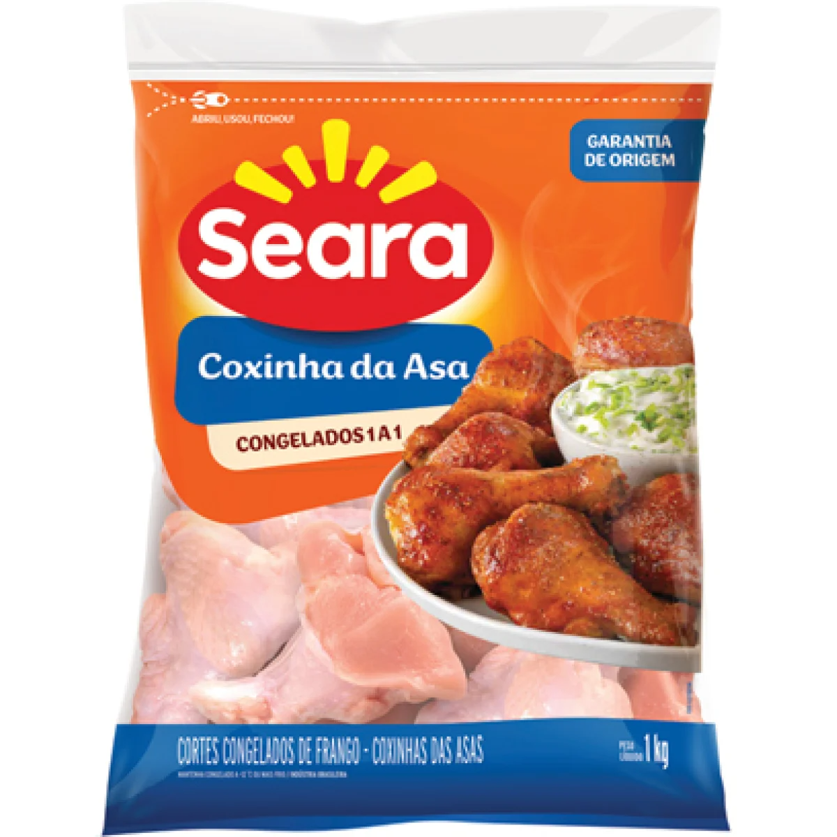 Coxinha da Asa IQF Seara 1kg
