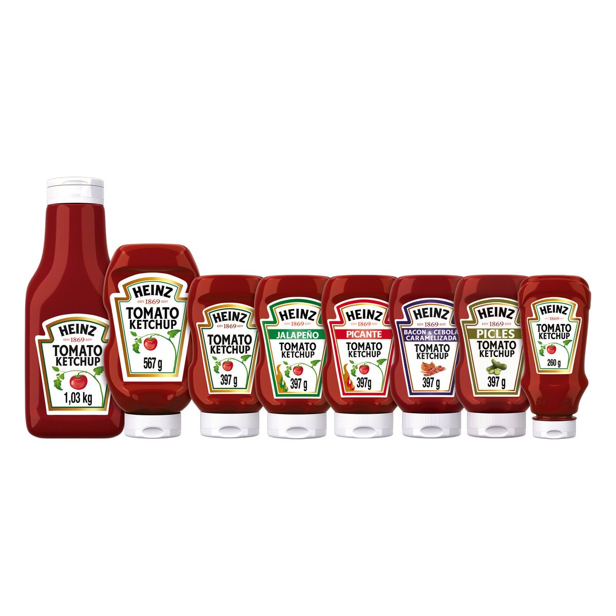 Ketchup Bacon & Cebola Caramelizada Heinz 397g Pão de Açúcar