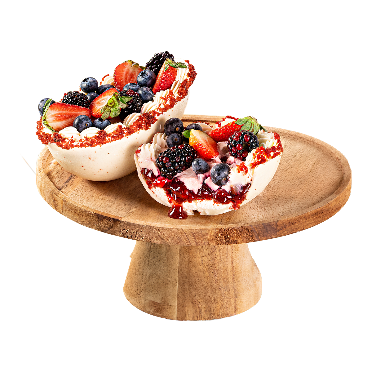 Meio Ovo Red Velvet 400G Fabricação Própria