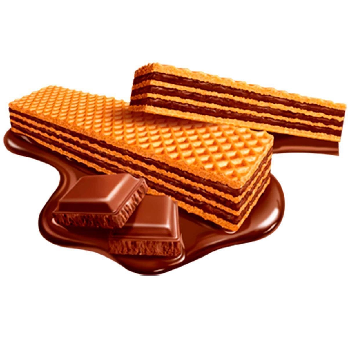Biscoito Wafer Chocolate 140g Bauducco