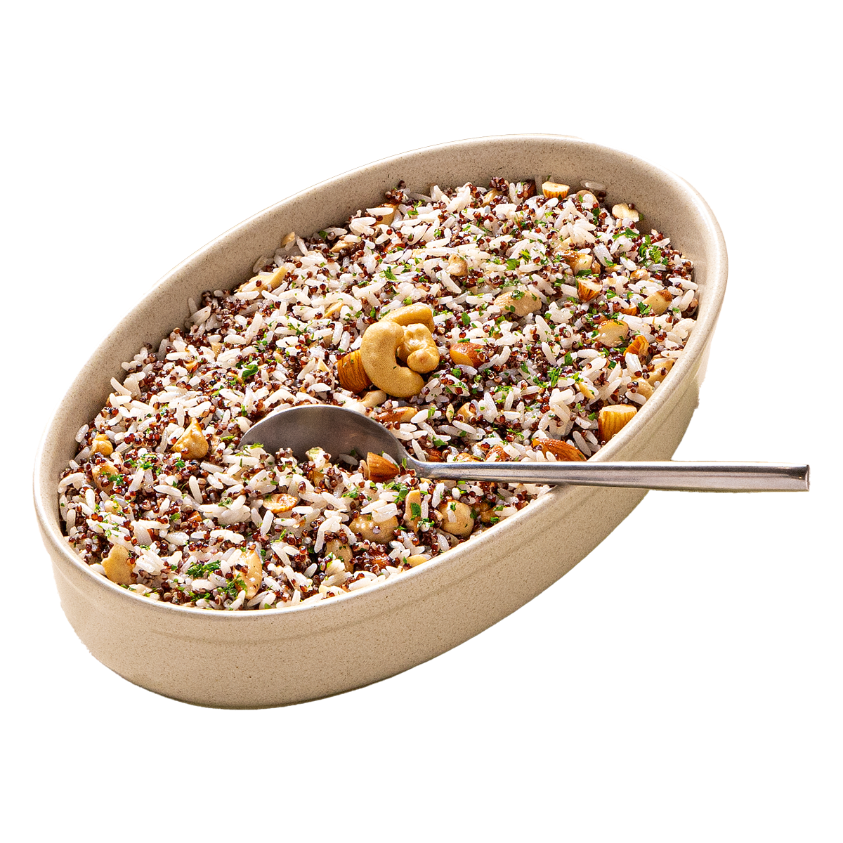 Arroz Com Quinoa Vermelha e Castanhas 500G