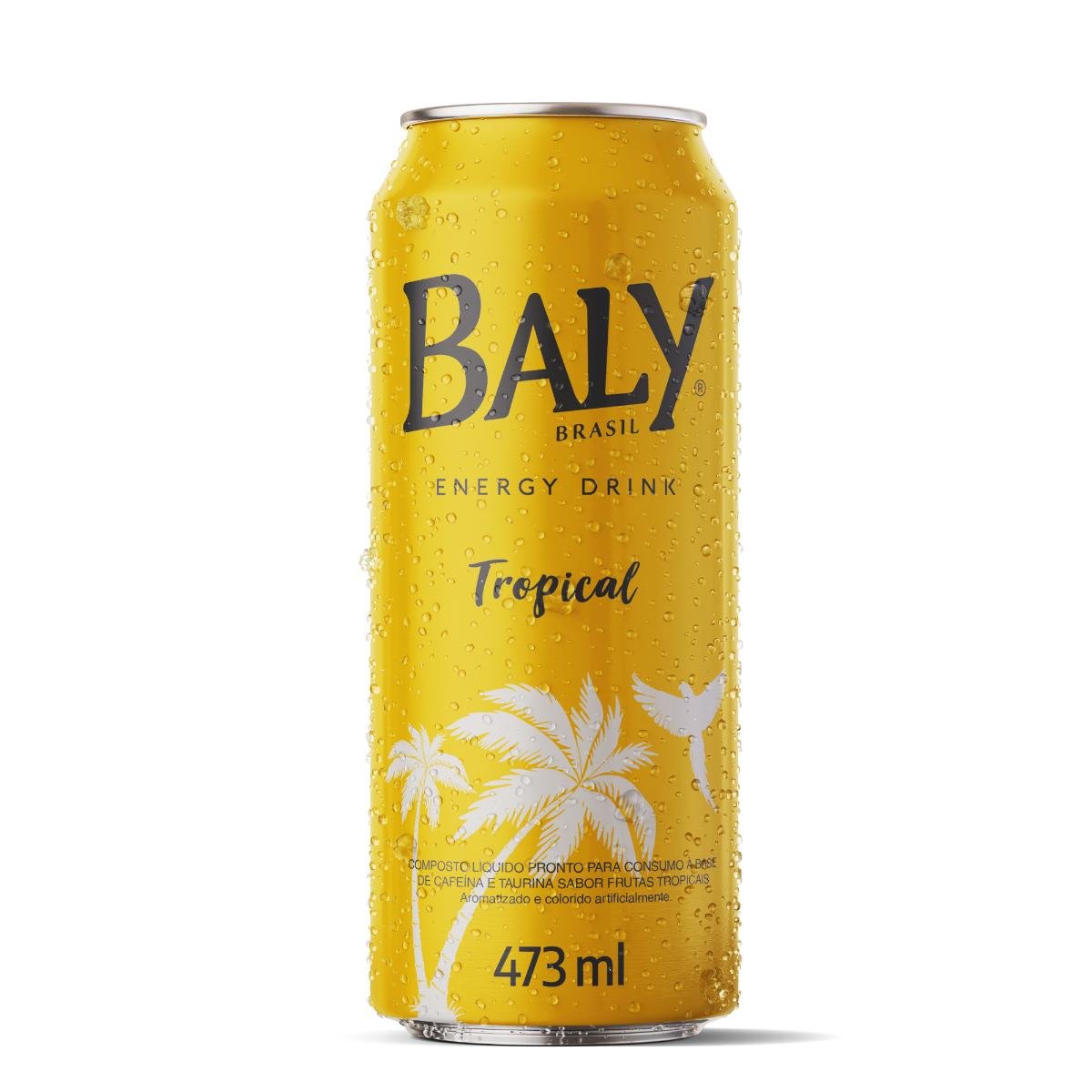 Energético Tropical Baly Lata 473ml