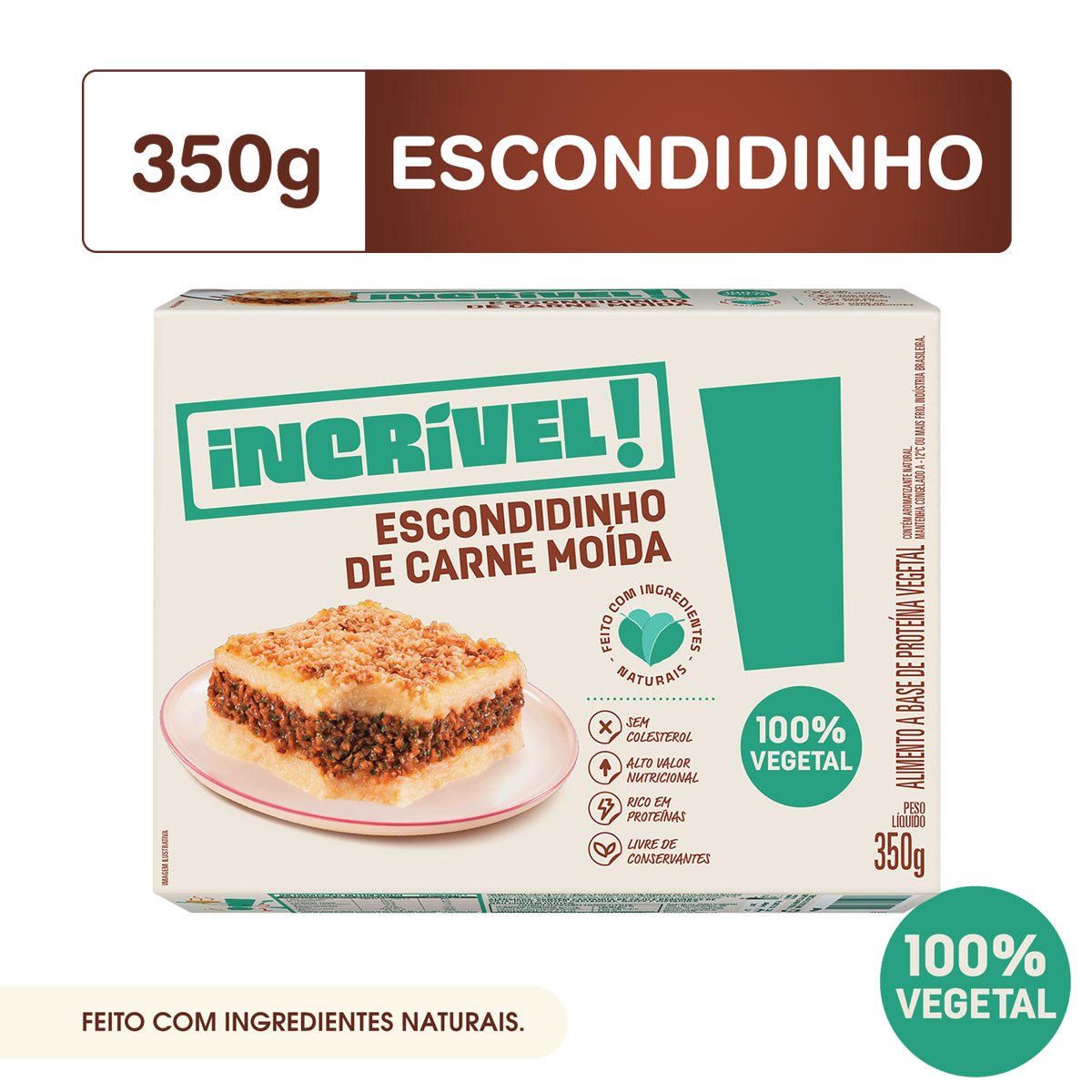 Escondidinho Incrível! 100% Vegetal 350g