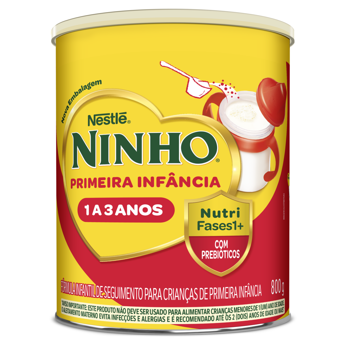 NINHO Primeira Infância Fórmula Infantil de Primeira Infância Lata 800g
