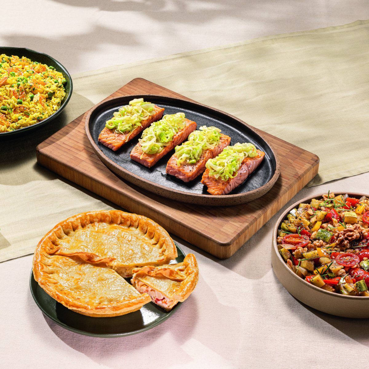 Kit Páscoa Salmão Serve 4 Pessoas (Aprox. 665G)