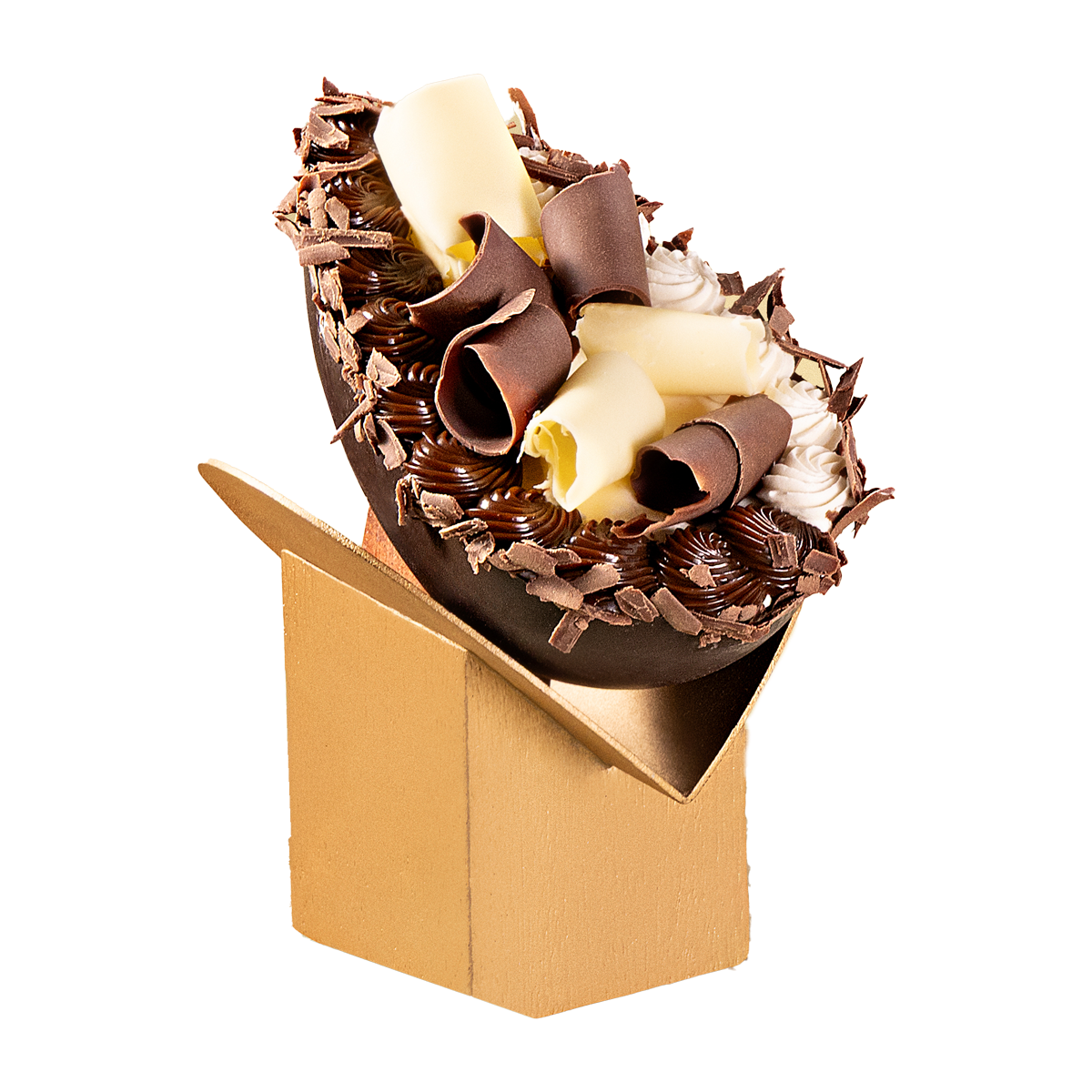 Meio Ovo Três Chocolates 400G