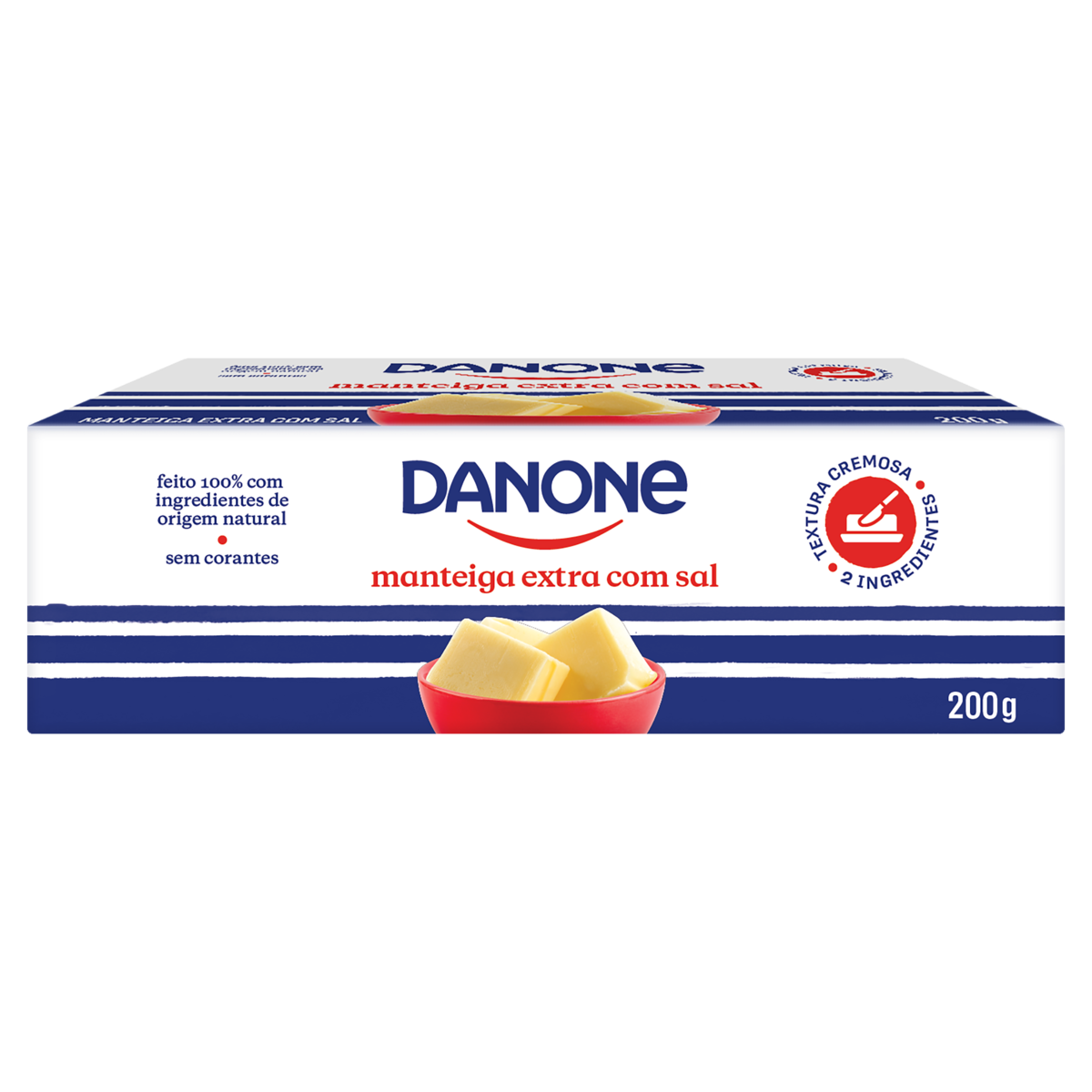 Manteiga Extra com Sal Danone 200g