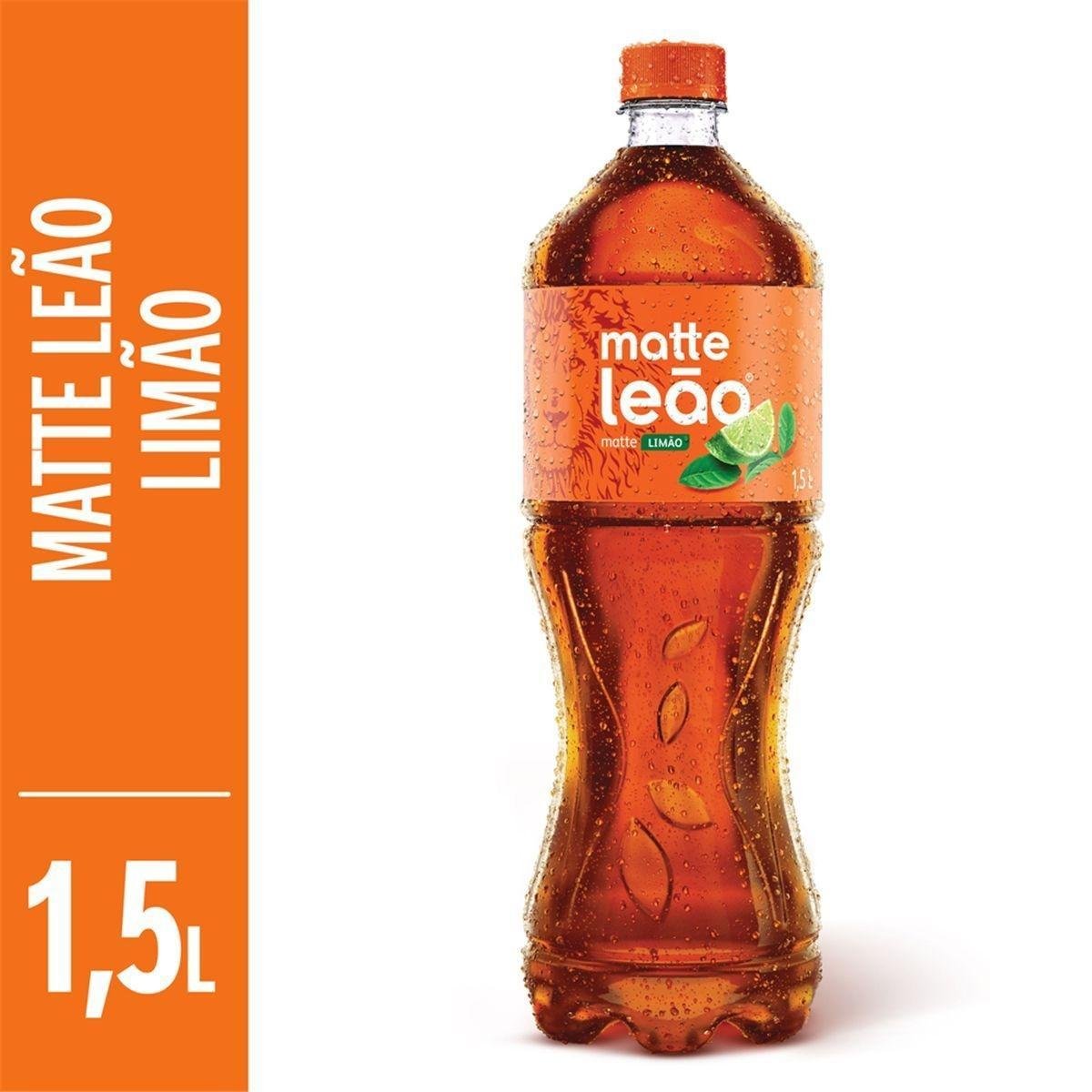 Chá Mate Limão Matte Leão Garrafa 1,5l