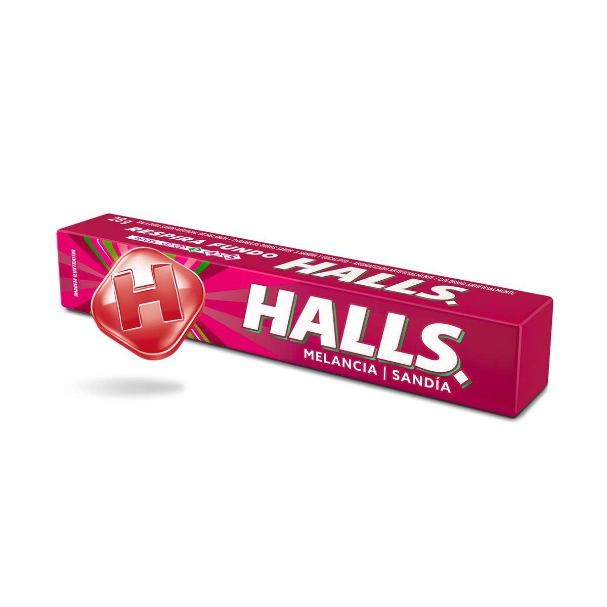 Bala Halls melancia 28g