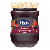 Geleia Frutas Vermelhas Hero Vidro 345g