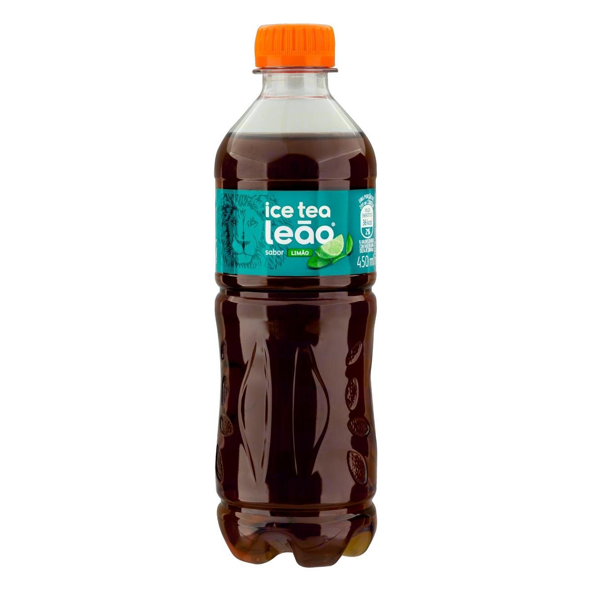 Chá Ice Tea Leão Sabor Limão PET 450ML Pão de Açúcar