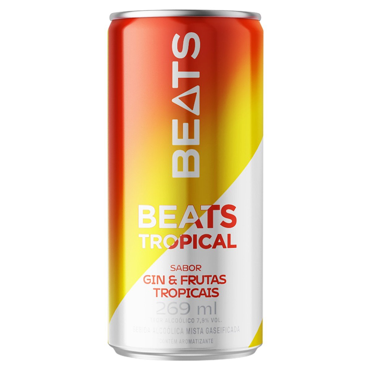 Bebida Mista Alcoólica Tropical Beats Lata 269ml