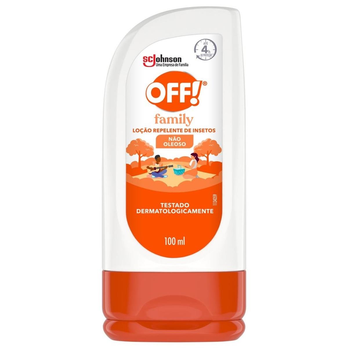 Repelente Loção Off! Family Squeeze 100ml