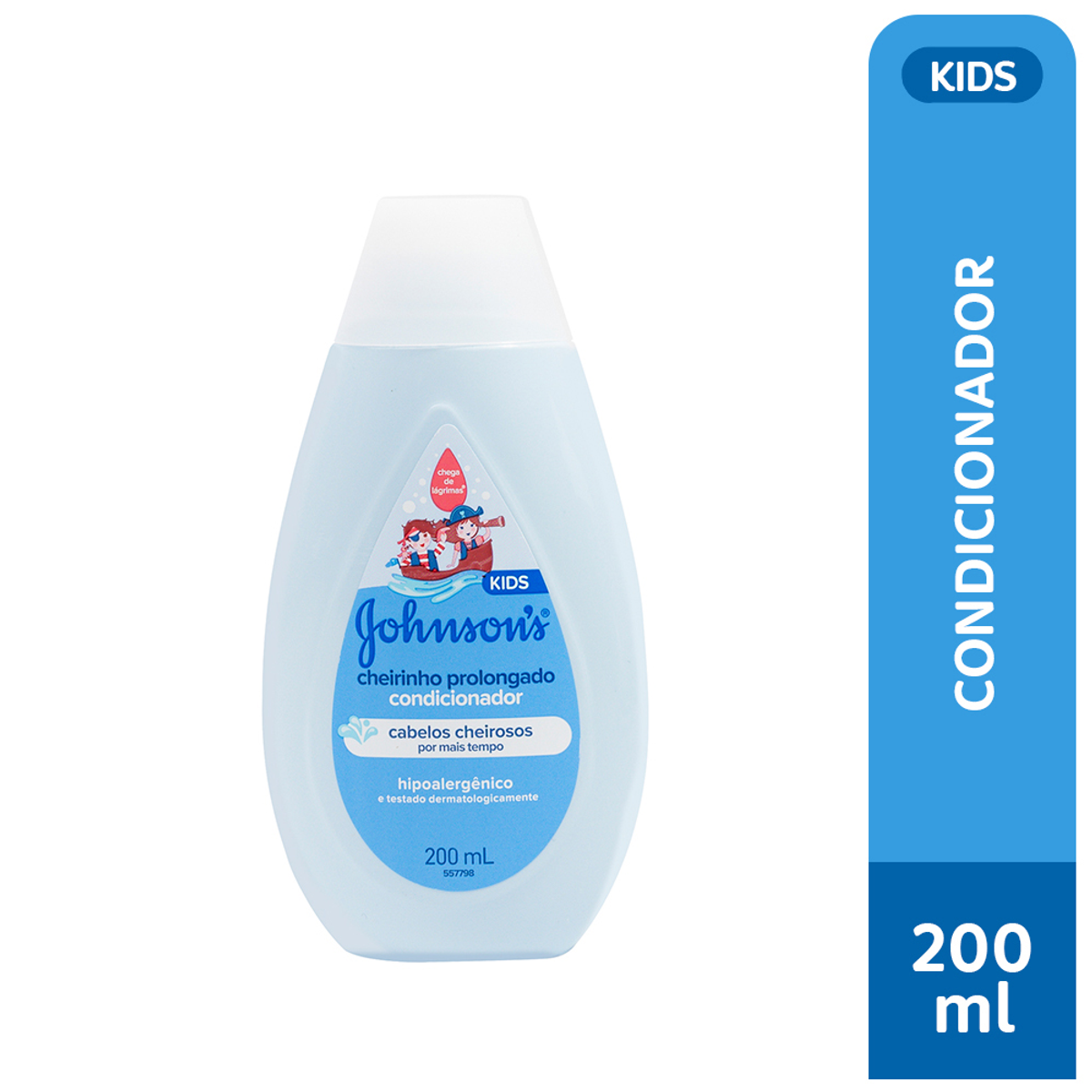 Condicionador Johnson's Kids Cheirinho Prolongado Frasco 200ml