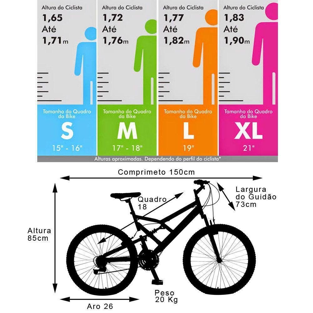 Bicicleta quadro 18 Clearance