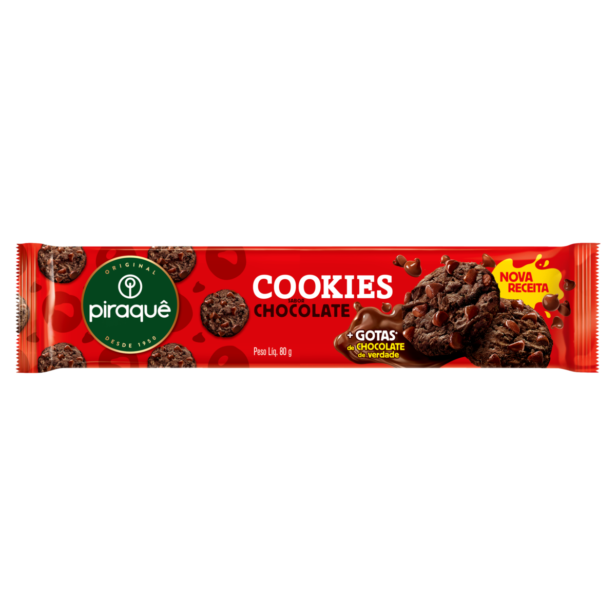 Biscoito Choco Biscuit Ao Leite 36g Bauducco