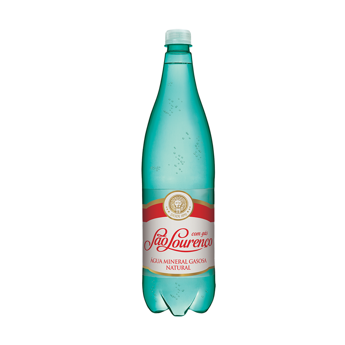 Água Mineral Natural com Gás São Lourenço Garrafa 1,26l