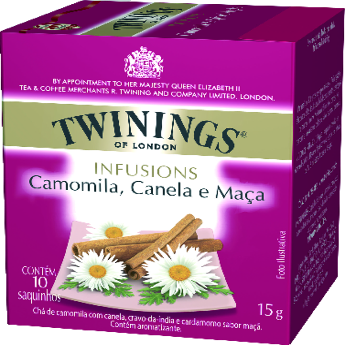 Ch Ingl s Of London TWININGS Caixa 15g com 10 Saquinhos P o de