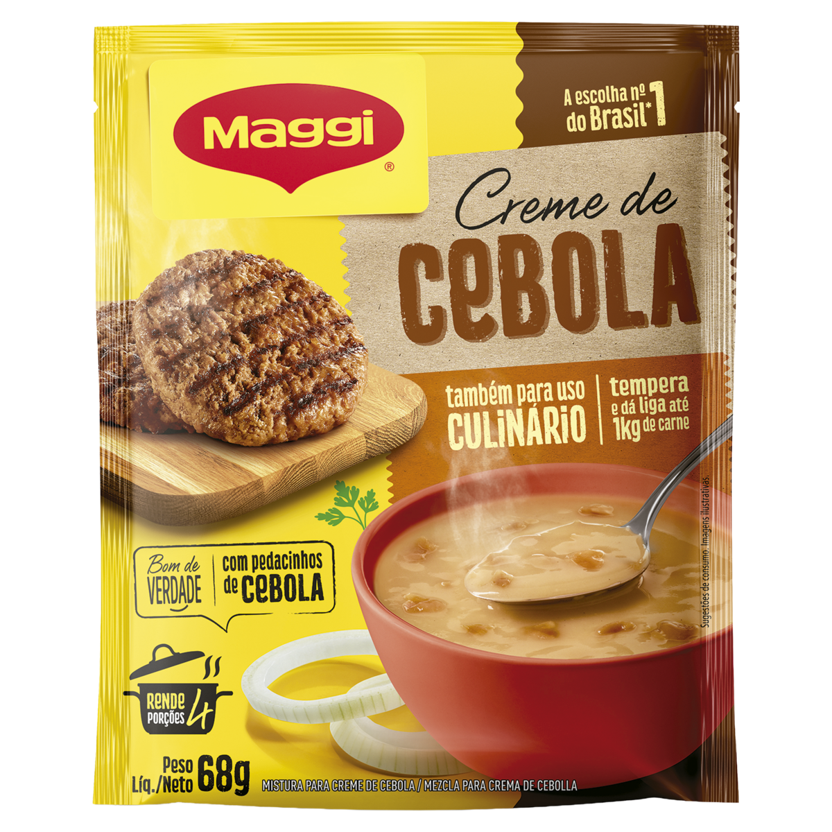 Creme de Cebola MAGGI Sachê 68g