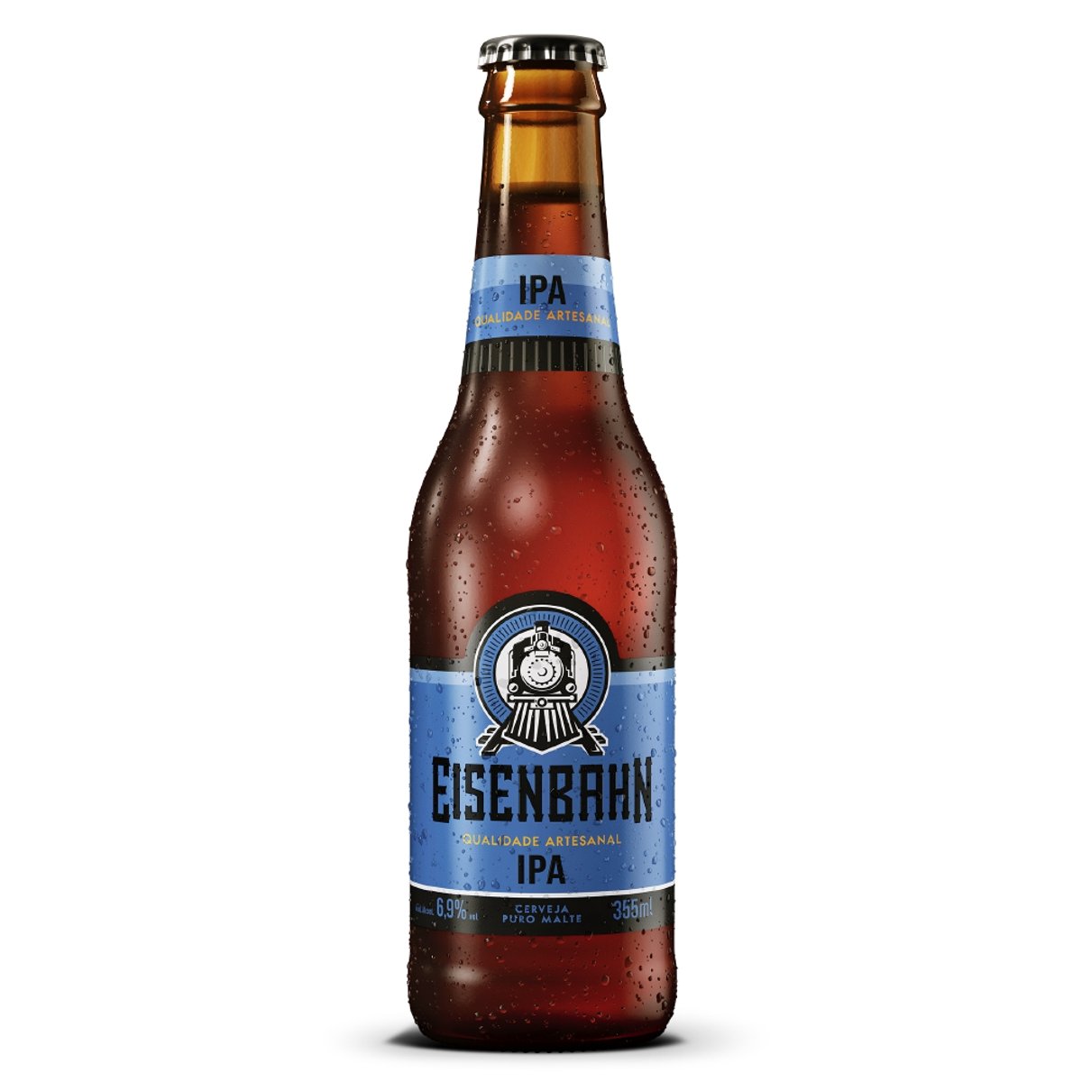 Cerveja American IPA Puro Malte Eisenbahn Garrafa 355ml