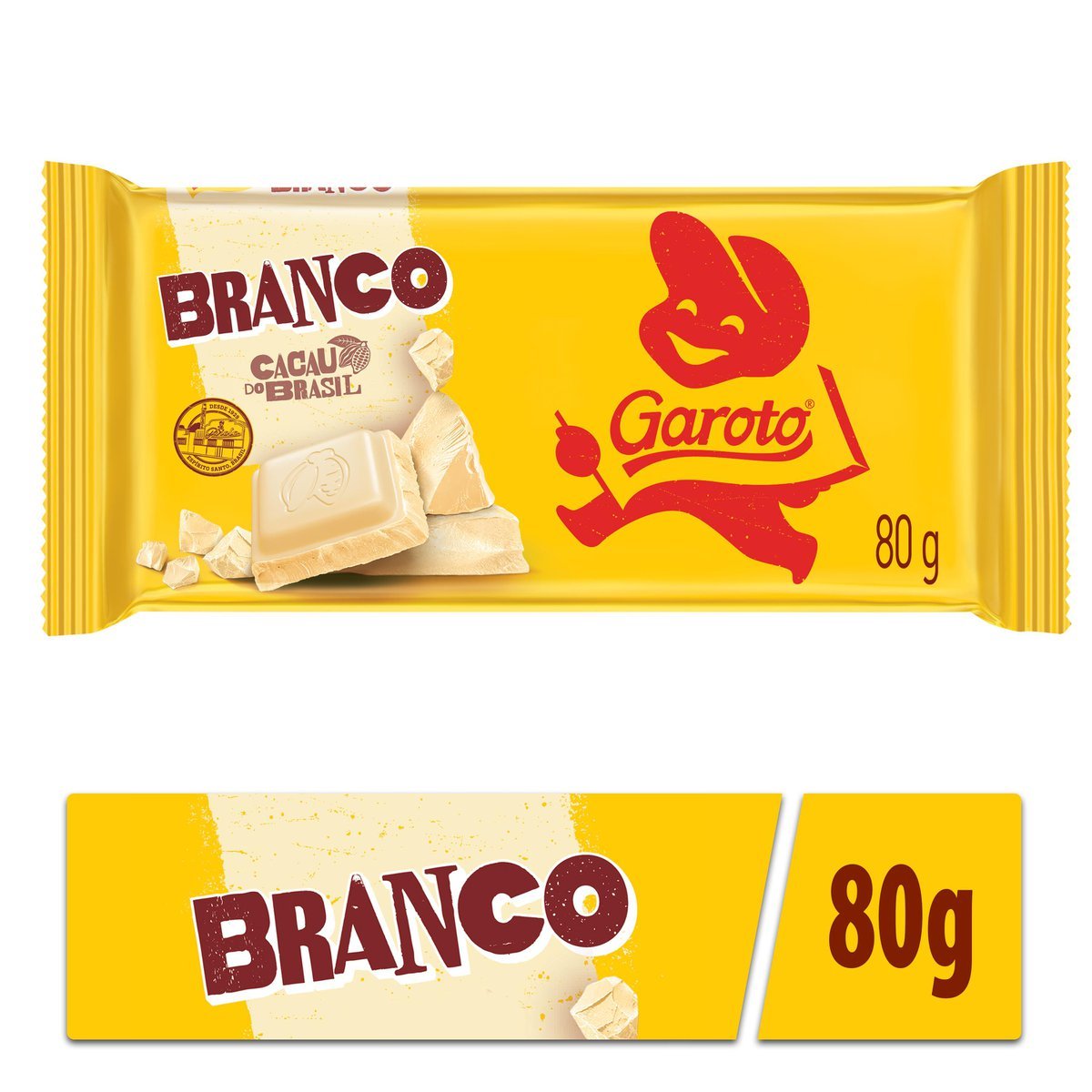 Barra de Chocolate Branco LAKA - 80g