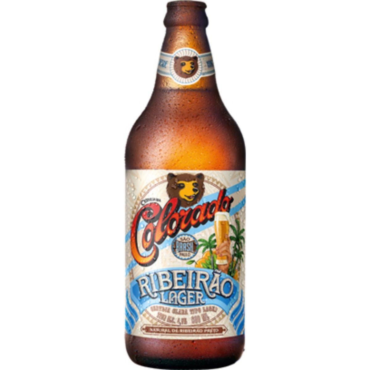 Cerveja COLORADO Ribeirão Lager 600 ML Garrafa