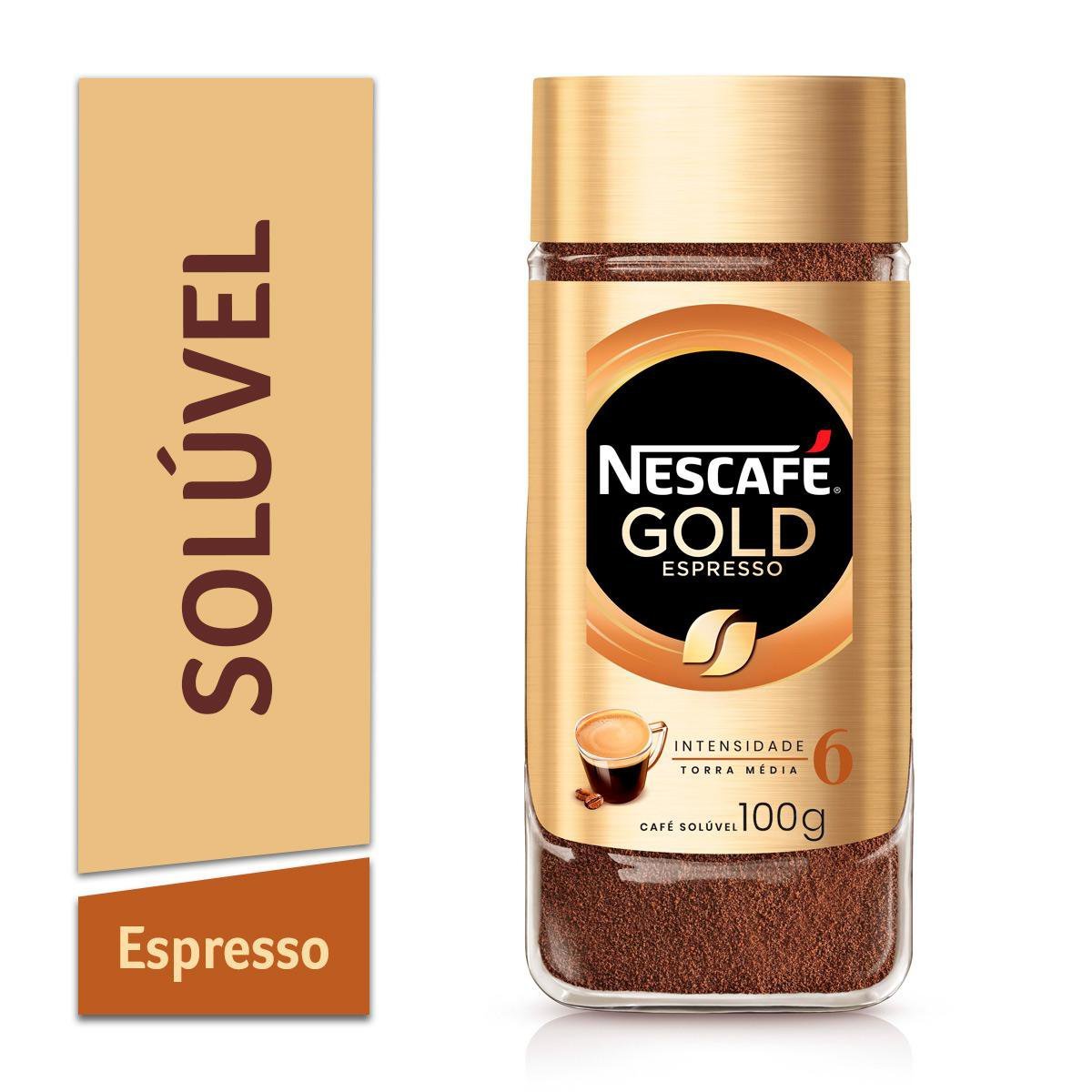Café Solúvel NESCAFÉ Gold Espresso 100g 