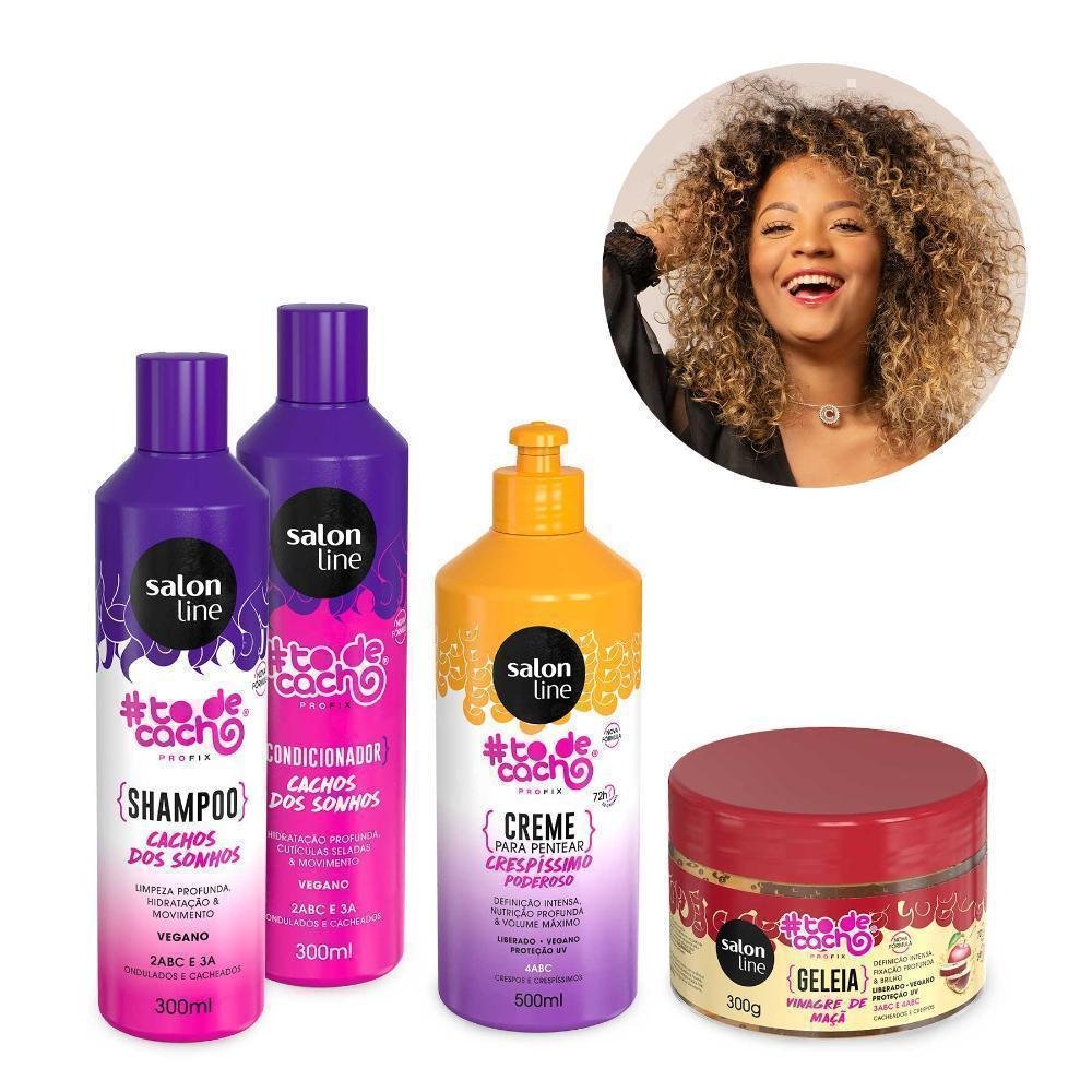 Kit Presenteavel Carol Mamprin Salon Line Pao De Acucar