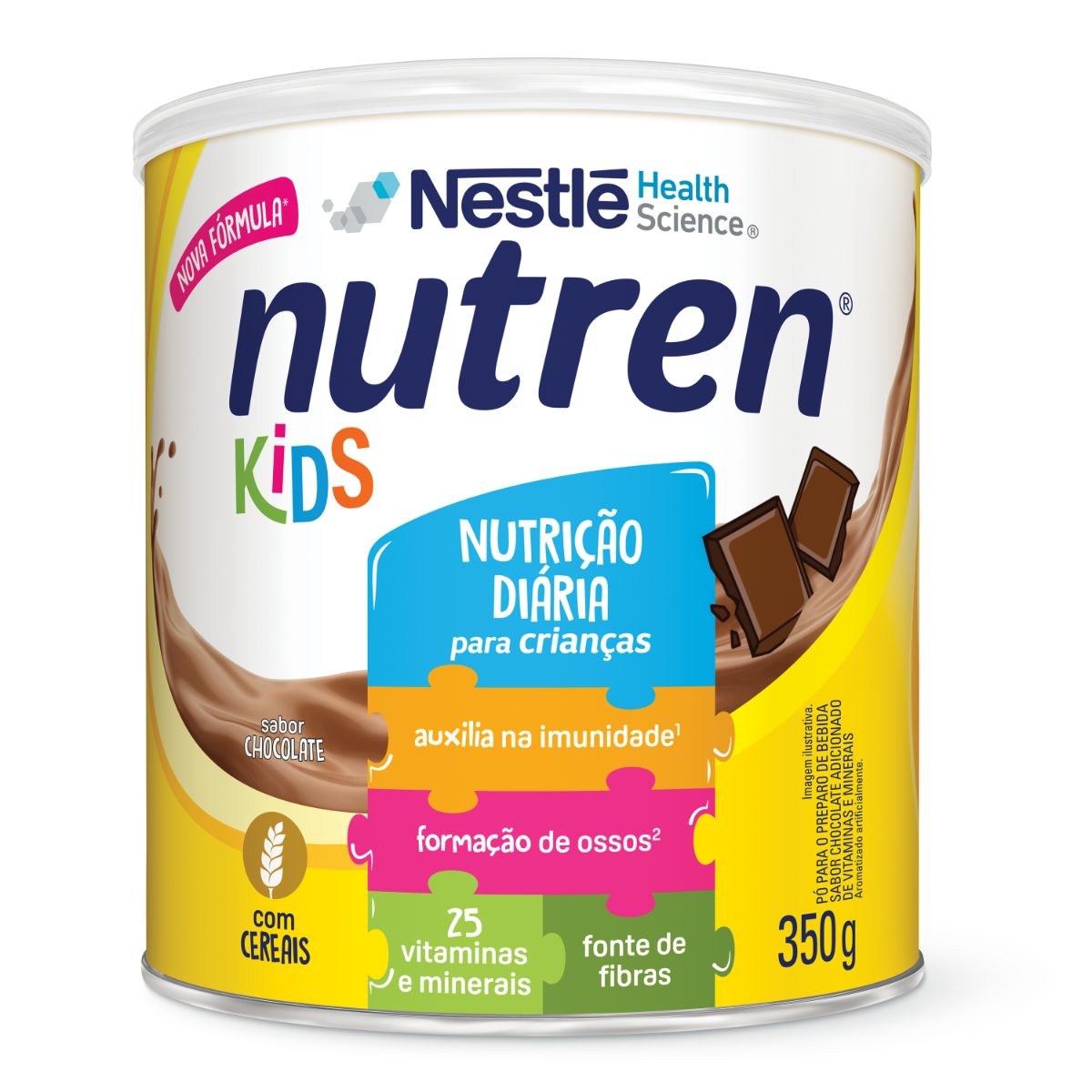 Complemento Alimentar Nutren Kids Chocolate 350g