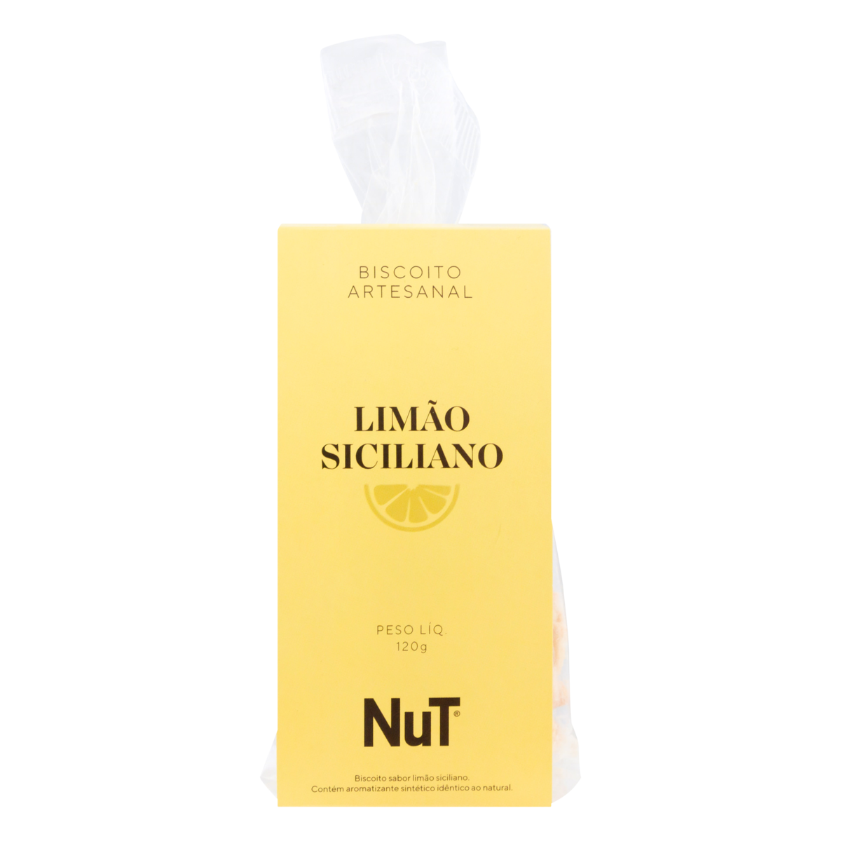 Biscoito Limão Siciliano Nut Pacote 120g