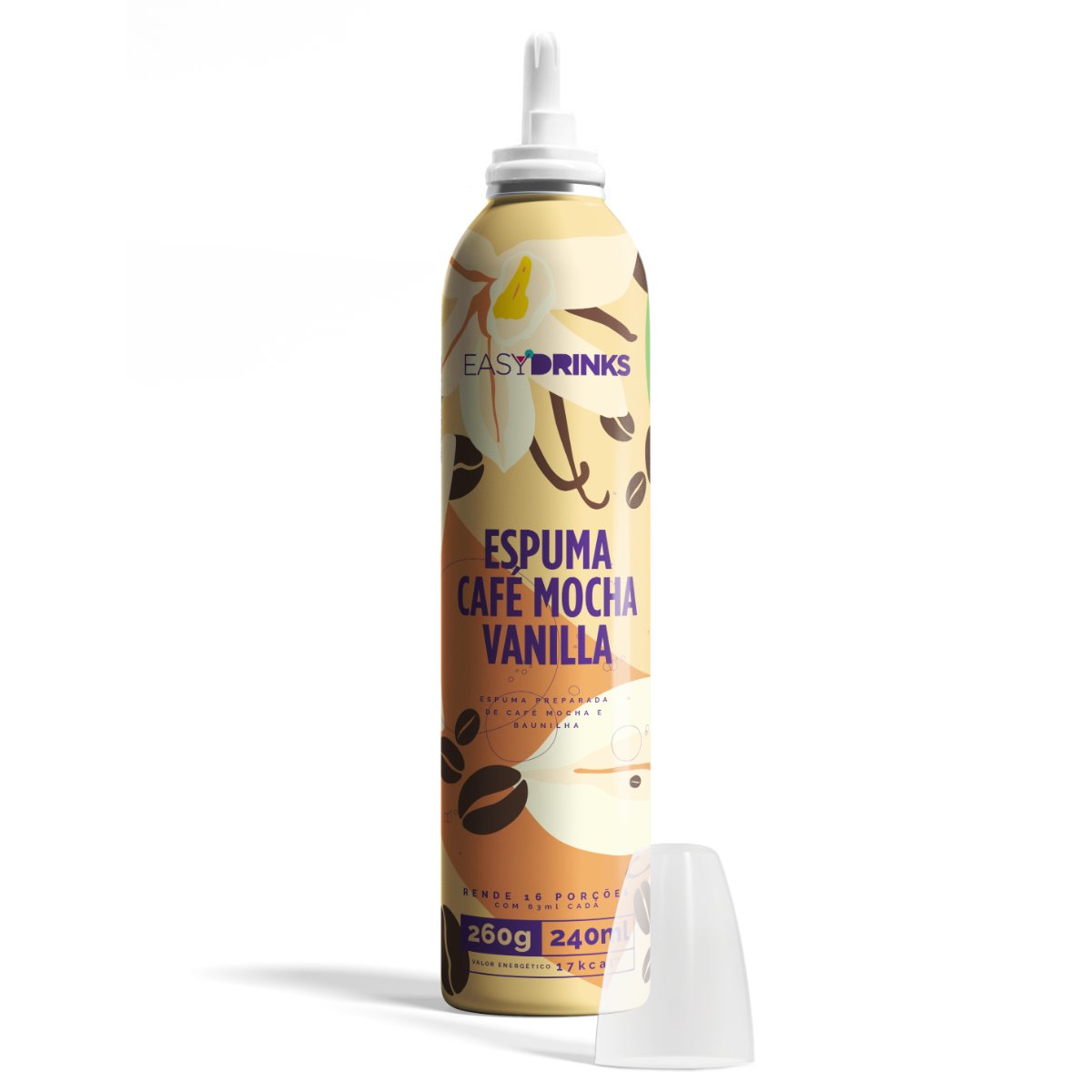 Espuma Preparada de Café Mocha & Vanilla Easy Drinks 260g